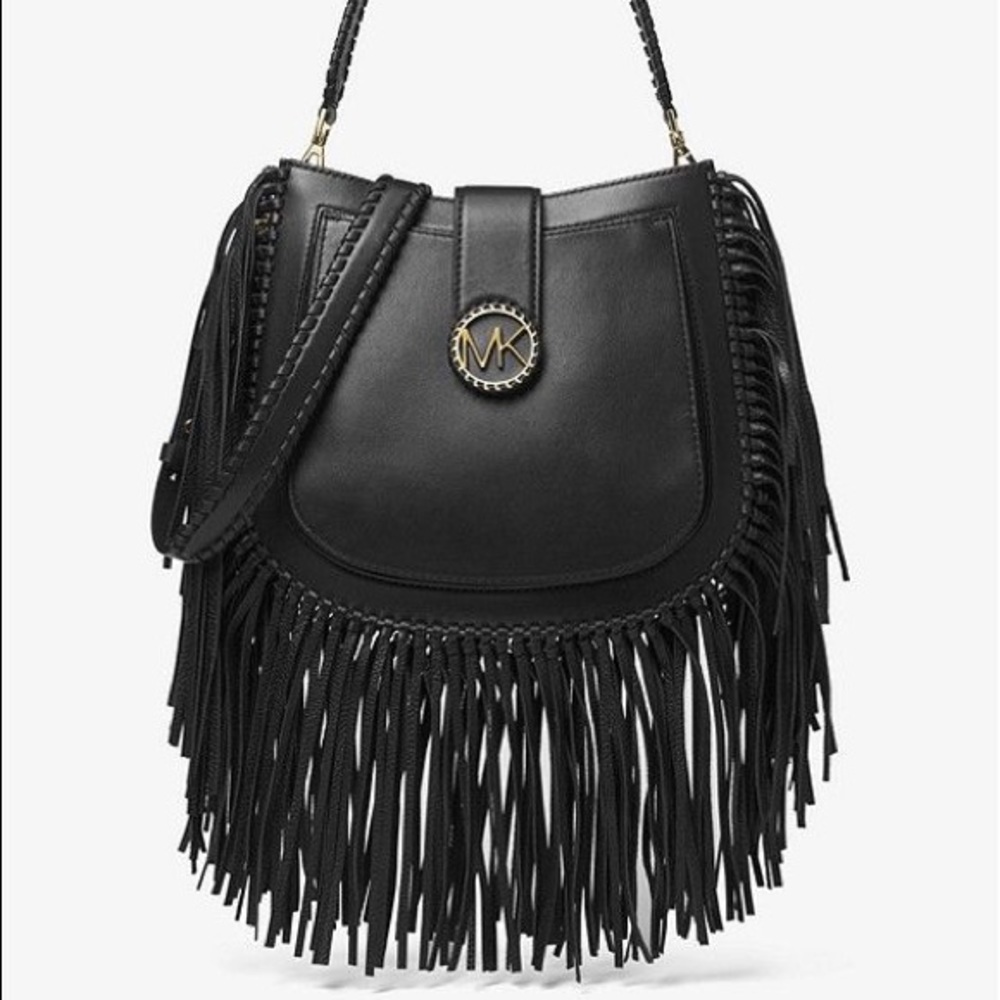 Michael kors Lillie fringed shoulder bag